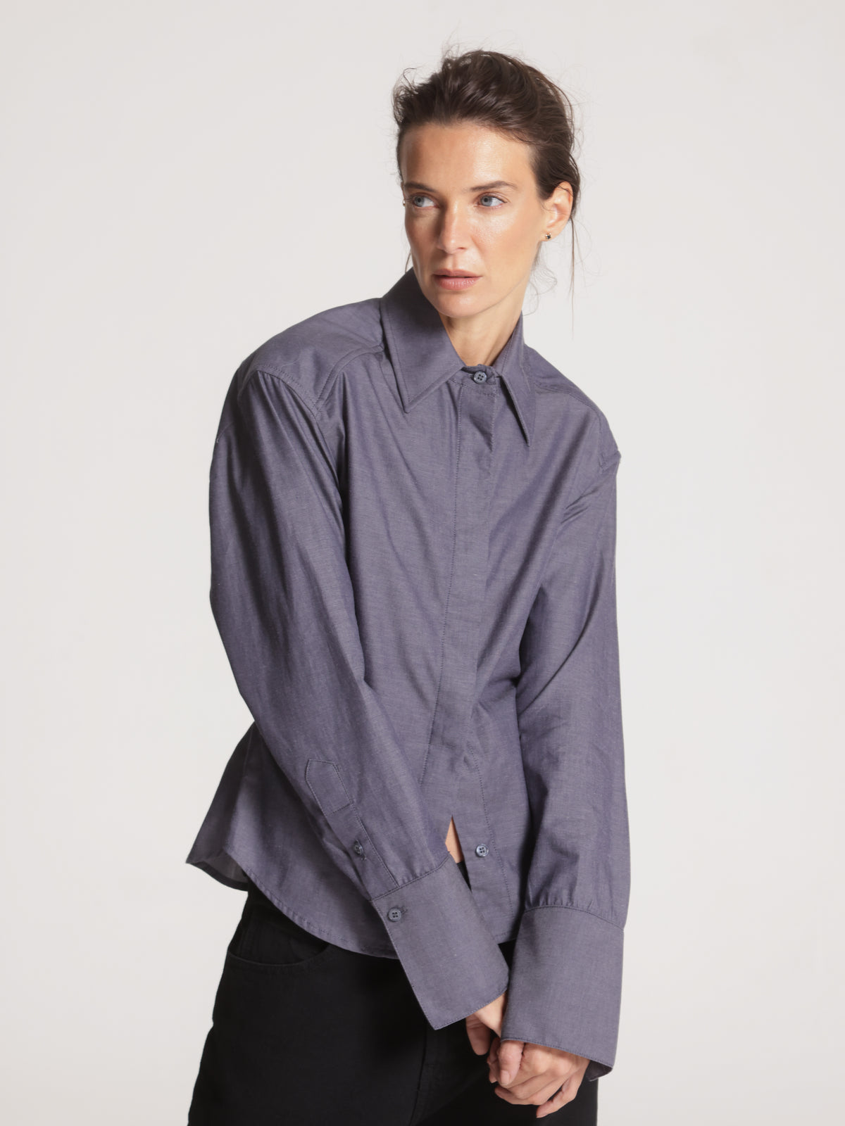 Camisa Zia Gris