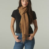 Bufanda Jane Camel 100% Baby Alpaca