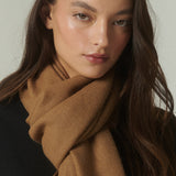 Bufanda Jane Camel 100% Baby Alpaca