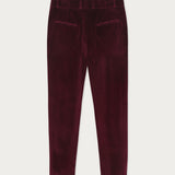 Pantalon Teo Terciopelo Burdeo