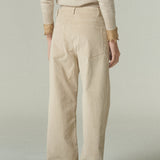 Pantalón Bone Cotelé Crudo