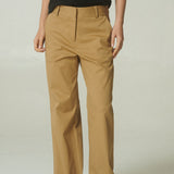 Pantalón Lalalou Gabardina Camel