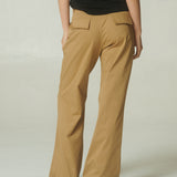 Pantalón Lalalou Gabardina Camel