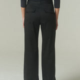 Pantalón Lalalou Gabardina Negra