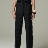 Pantalón Lalalou Lino Negro