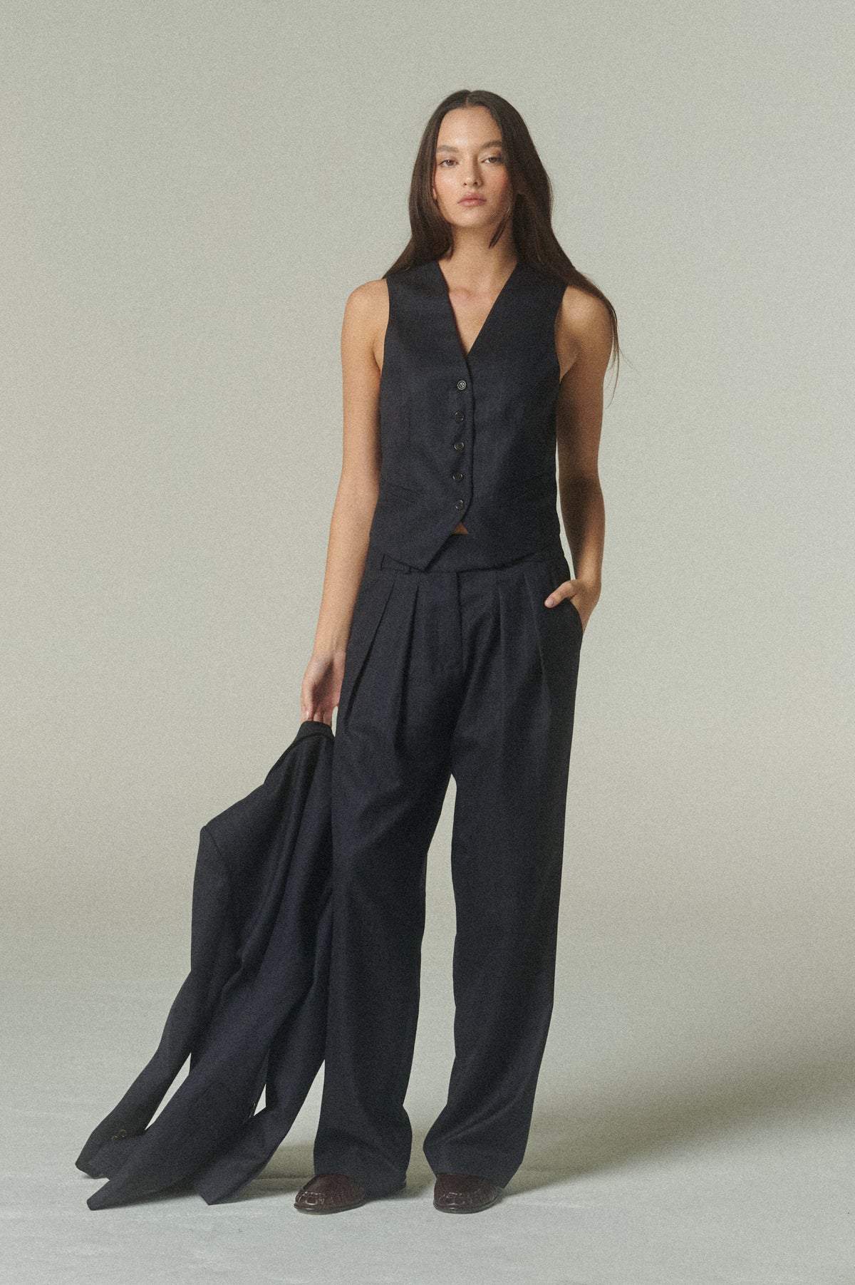 Pantalón Parma Lana Rayada