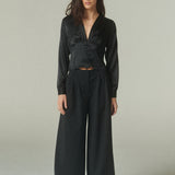 Pantalón Tere Lana Negra