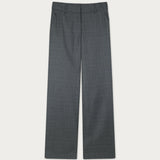 Pantalón Lalalou Cuadros Gris