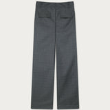 Pantalón Lalalou Cuadros Gris