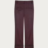 Pantalón Sendai Lana Burdeo