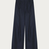 Pantalón Reims Lino Azul