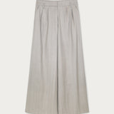 Pantalón Tere Lana Espiga Beige