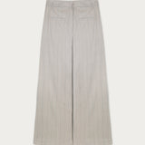 Pantalón Tere Lana Espiga Beige