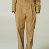 Pantalón City Gabardina Camel