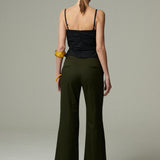 Pantalón Victoria Gabardina Verde