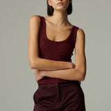 Polera Citizen Rib Burdeo