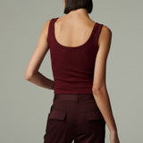 Polera Citizen Rib Burdeo