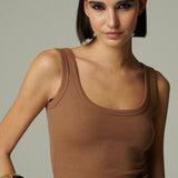 Polera Citizen Rib Camel