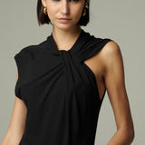 Polera Lenny Algodón Negro