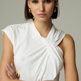 Polera Lenny Algodón Blanco
