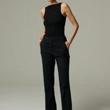 Polera Liviana Rib Negro