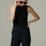 Polera Liviana Rib Negro