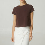 Polera Perfecta Algodón Café