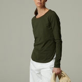 Polera Rivoli Algodón Verde