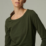 Polera Rivoli Algodón Verde