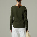 Polera Rivoli Algodón Verde