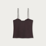Polera Clara Algodón Café