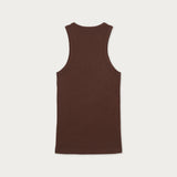 Polera Eva Rib Café