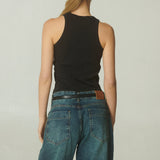 Polera Eva Rib Negra