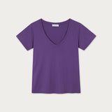 Polera Famel Algodón Morada