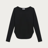Polera Rivoli Algodón Negra
