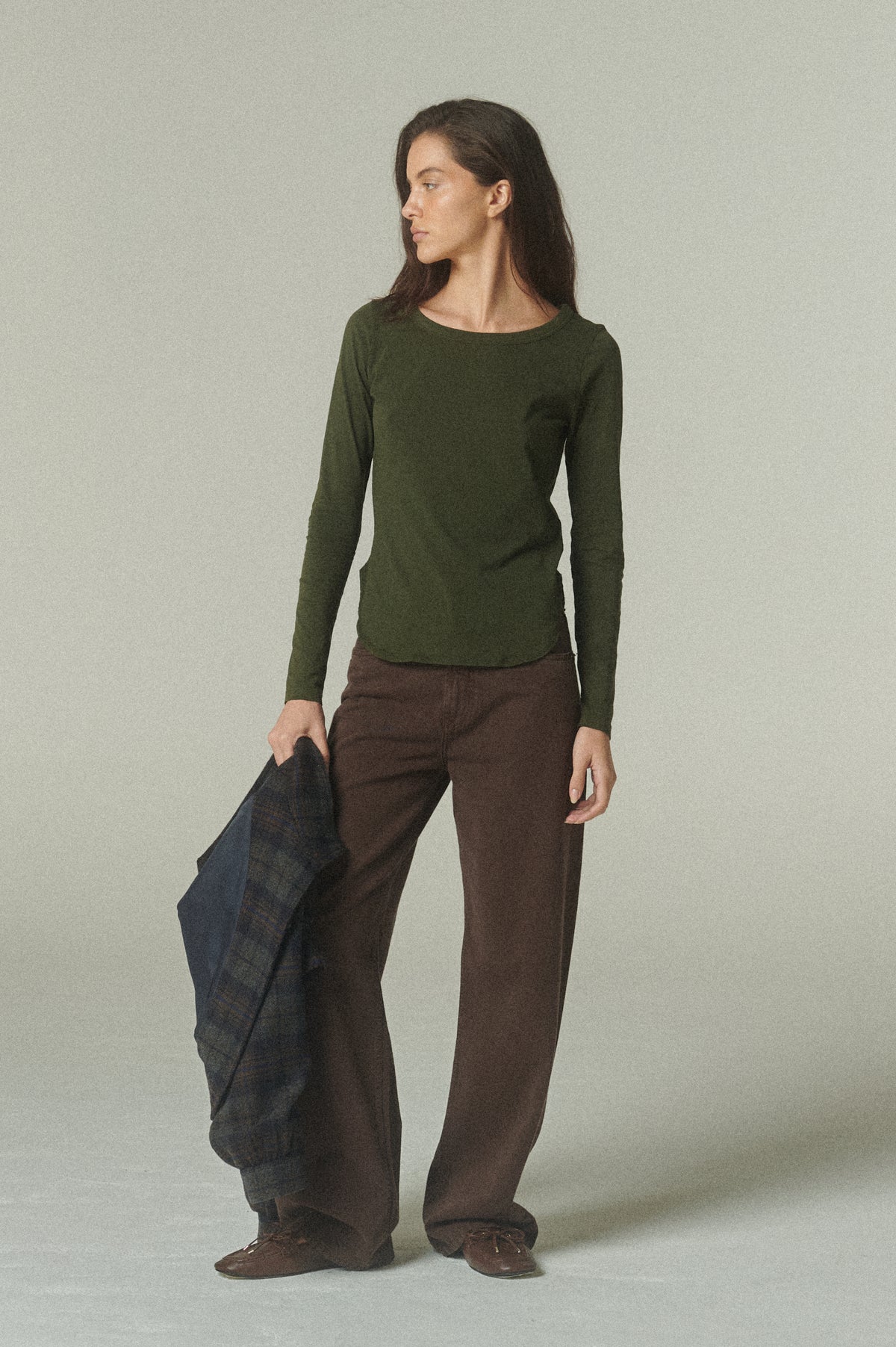 Polera Rivoli Algodón Verde