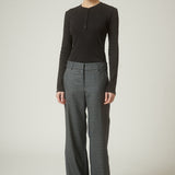 Polera Tribeca Rib Negro