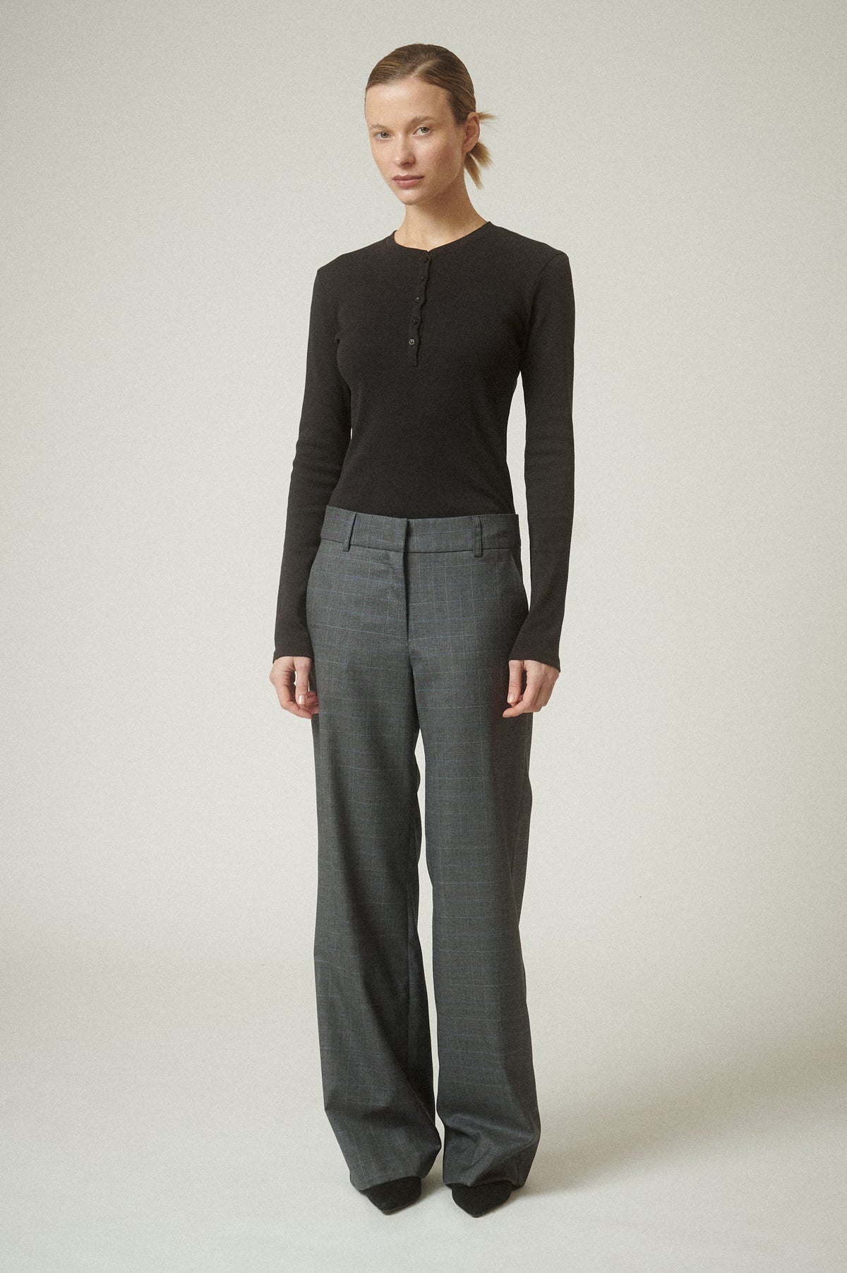Polera Tribeca Rib Negro