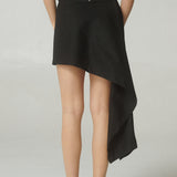 Pollera Milán Gabardina Negra