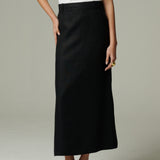Pollera Verona Lino Negro