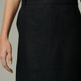 Pollera Verona Lino Negro