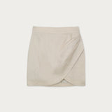 Pollera Siena Lino Mantequilla