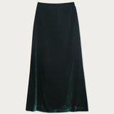 Pollera Terciopelo Verde
