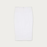 Pollera Parma Blanco Jeans