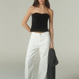 Strapless Terciopelo Negro