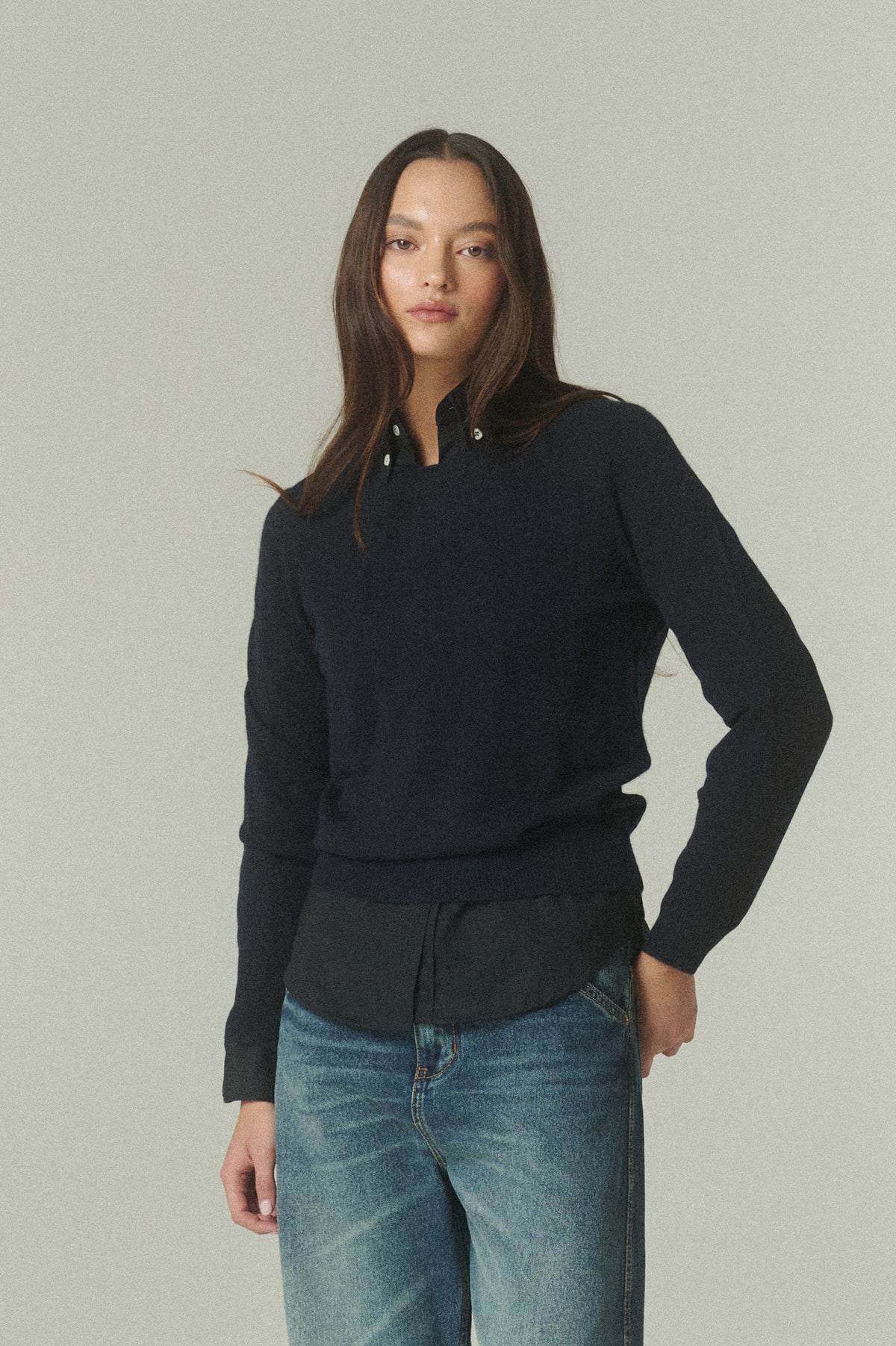 Sweater Cashmere Navy