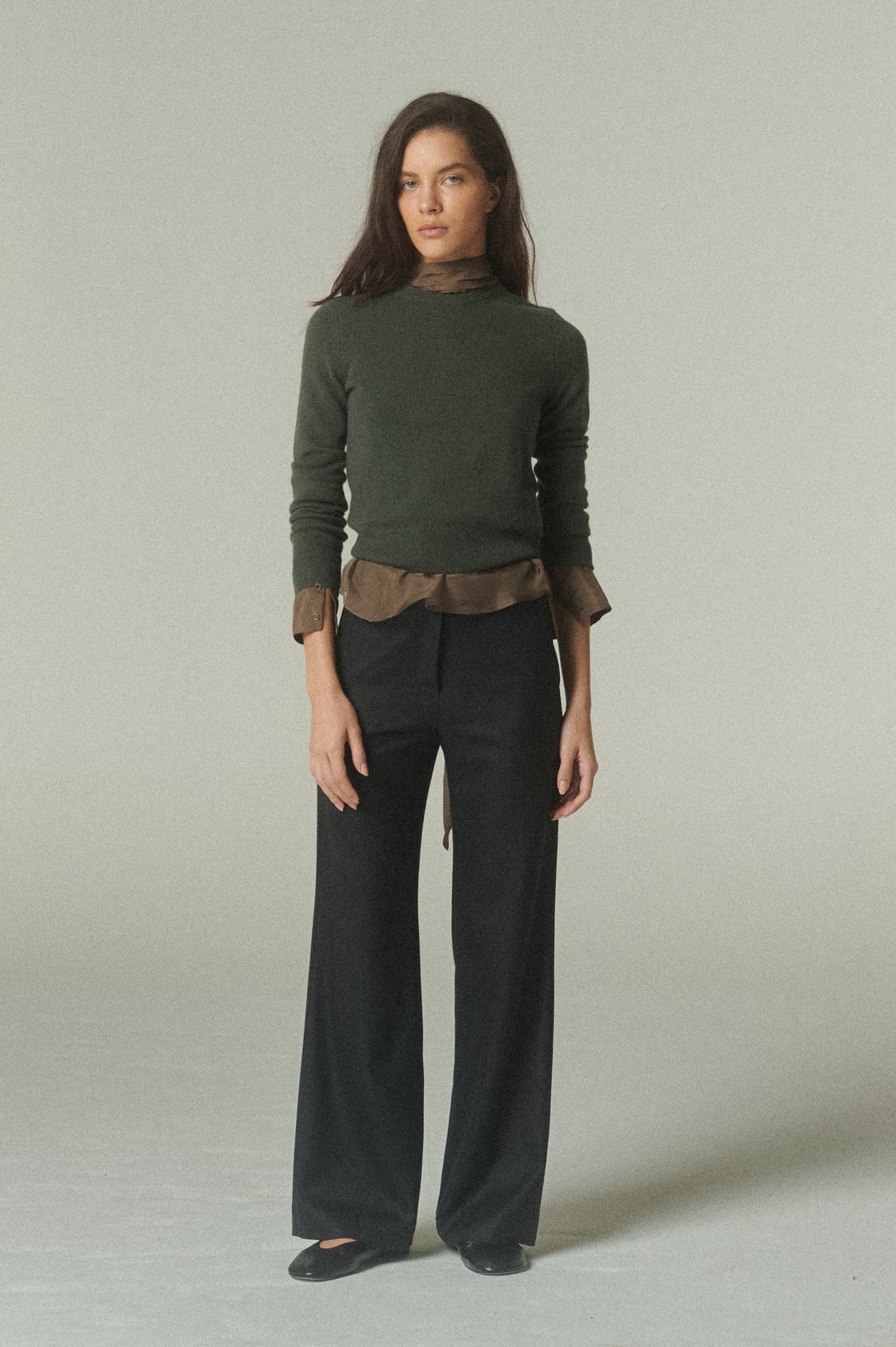 Sweater Cashmere Olive