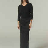 Sweater Cashmere V Black