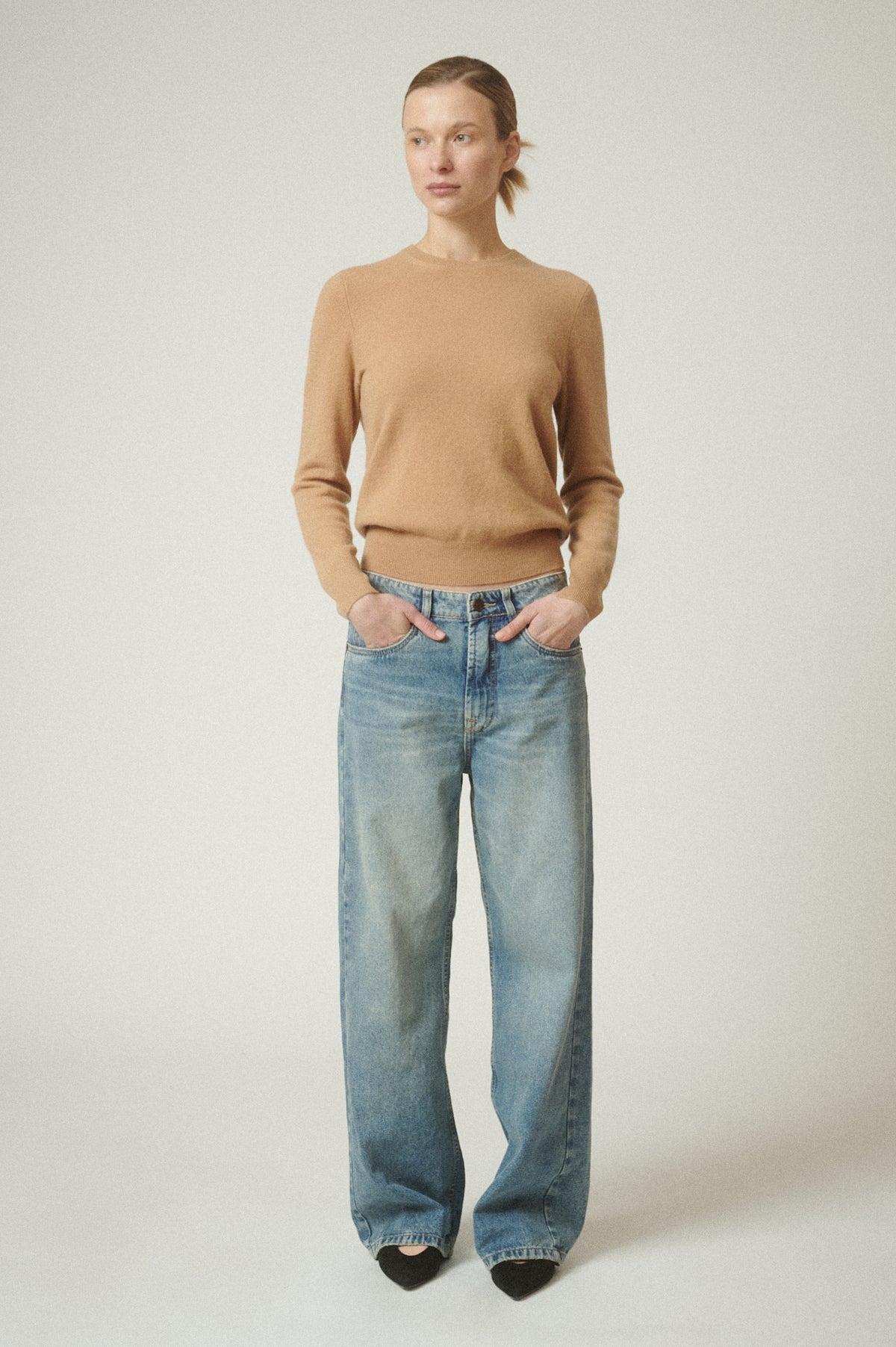 Sweater Cashmere Camel