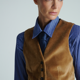 Gilet Busan Terciopelo Beige